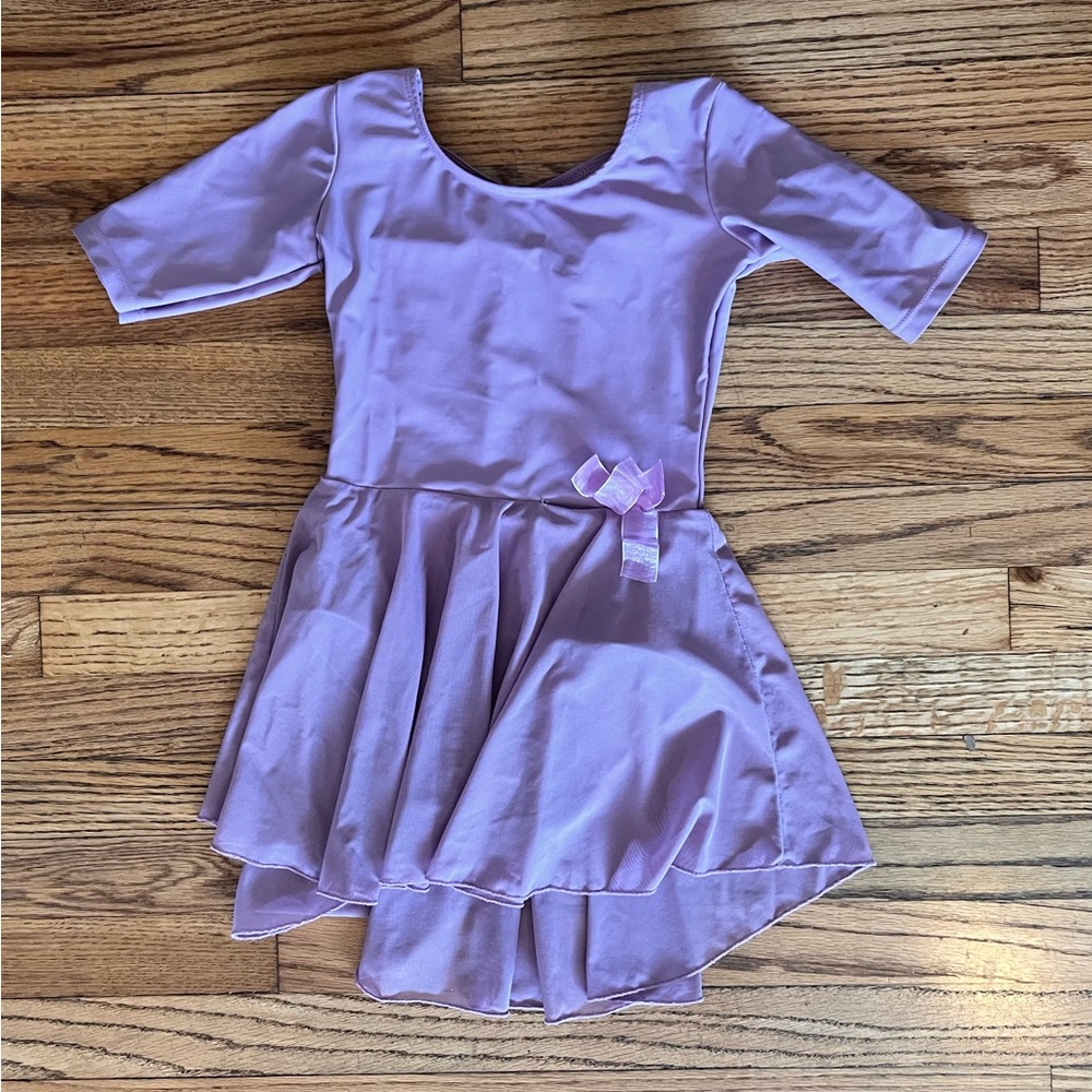 Leveret Lavender Ballet Dress with Bow Sz S